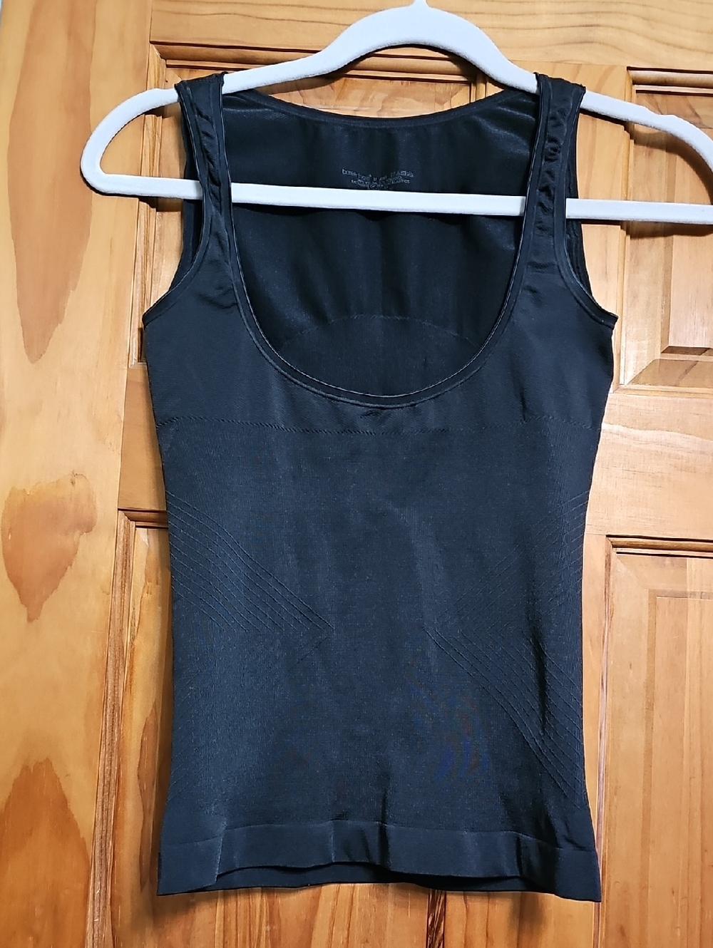 Womens, Shapewear, Cami, Top, Black Size Med.